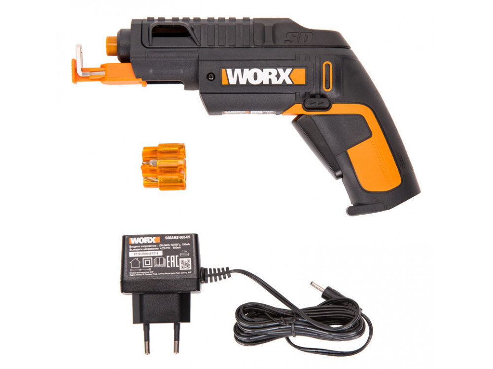 Отвертка аккумуляторная WORX WX255 SD Slide Driver