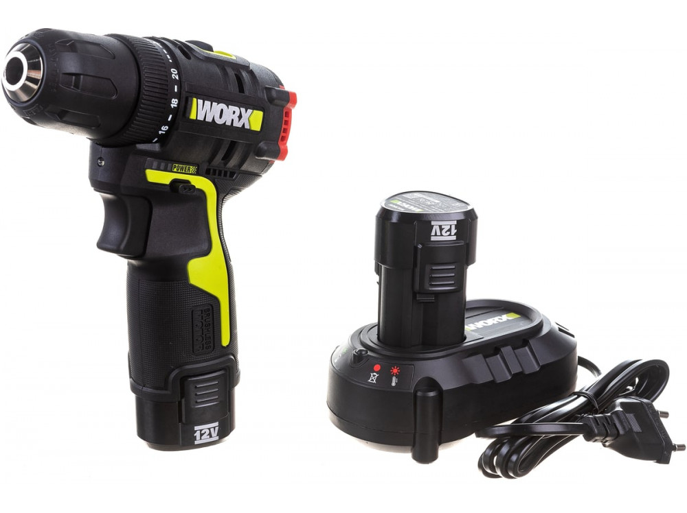 Дрель-шуруповерт аккумуляторная WORX Professional WU130X Дрель-шуруповерт аккумуляторная WORX Professional WU130X