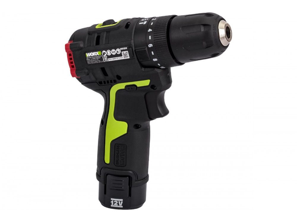 Дрель-шуруповерт ударная аккумуляторная WORX Professional WU131X Дрель-шуруповерт ударная аккумуляторная WORX Professional WU131X