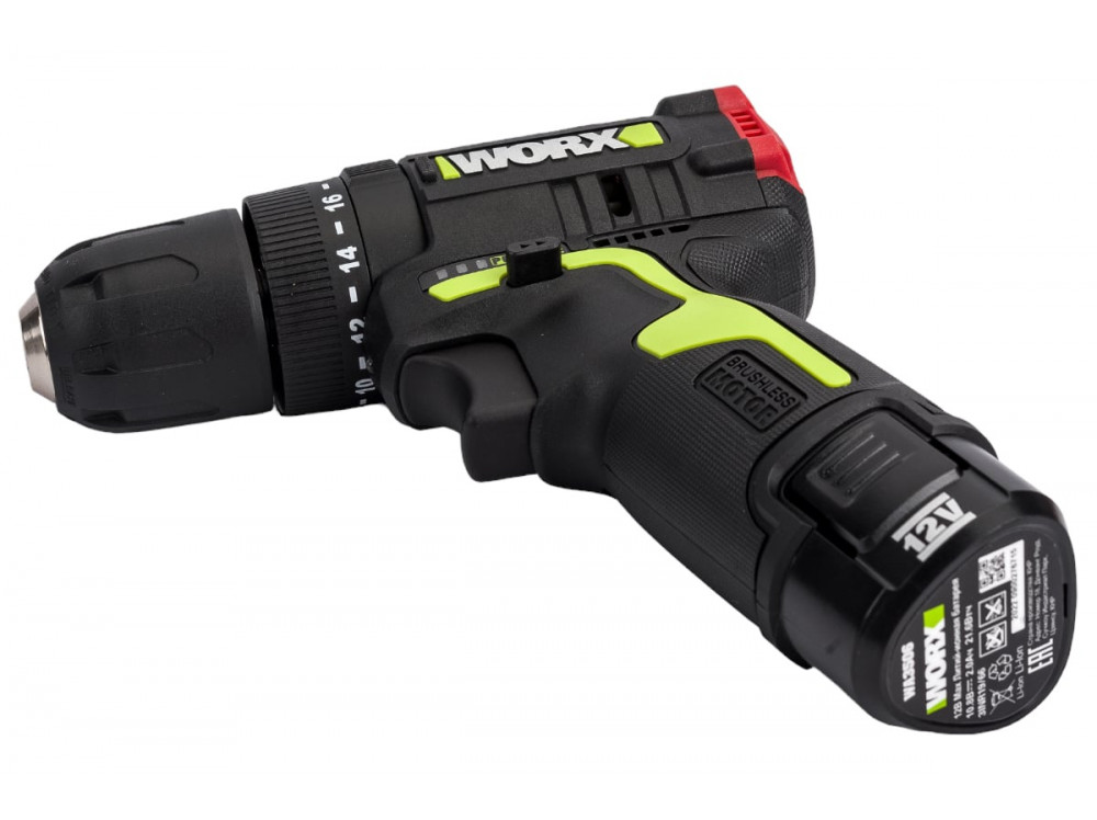 Дрель-шуруповерт ударная аккумуляторная WORX Professional WU131X Дрель-шуруповерт ударная аккумуляторная WORX Professional WU131X