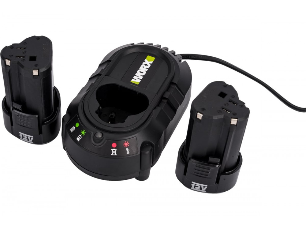 Дрель-шуруповерт ударная аккумуляторная WORX Professional WU131X Дрель-шуруповерт ударная аккумуляторная WORX Professional WU131X