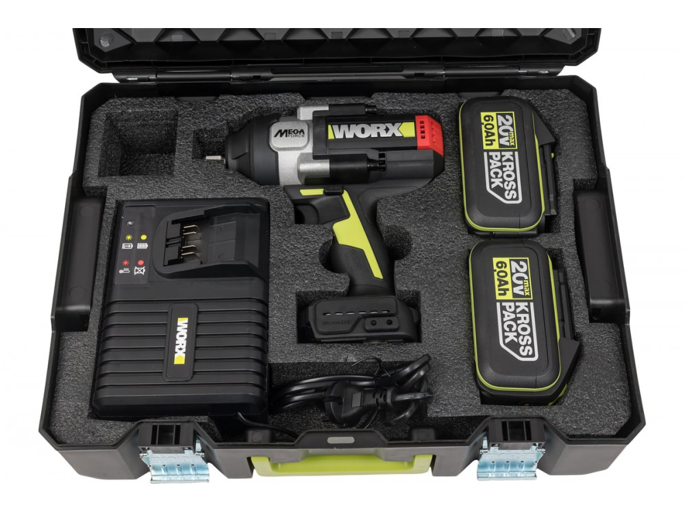 Гайковерт ударный аккумуляторный WORX Professional WU272 Гайковерт ударный аккумуляторный WORX Professional WU272