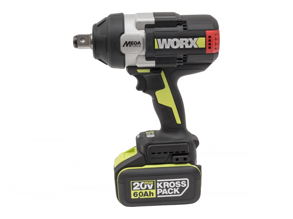 Гайковерт ударный аккумуляторный WORX Professional WU273.2 Гайковерт ударный аккумуляторный WORX Professional WU273.2