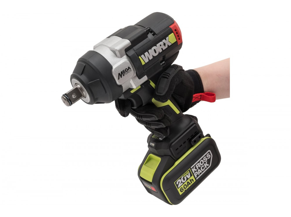 Гайковерт ударный аккумуляторный WORX Professional WU273.2 Гайковерт ударный аккумуляторный WORX Professional WU273.2