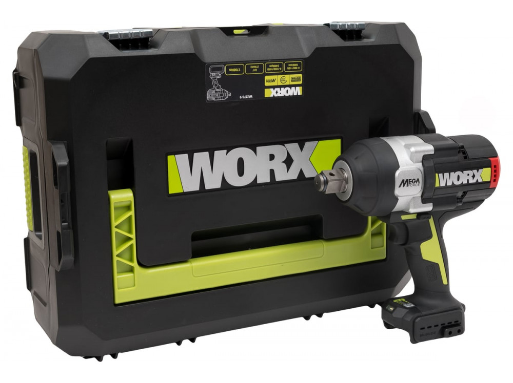 Гайковерт ударный аккумуляторный WORX Professional WU273.9 Гайковерт ударный аккумуляторный WORX Professional WU273.9