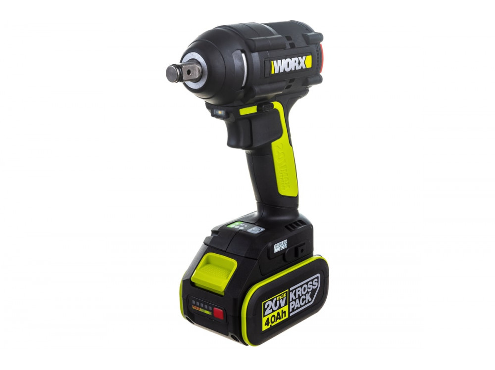Гайковерт ударный аккумуляторный WORX Professional WU279.1 Гайковерт ударный аккумуляторный WORX Professional WU279.1