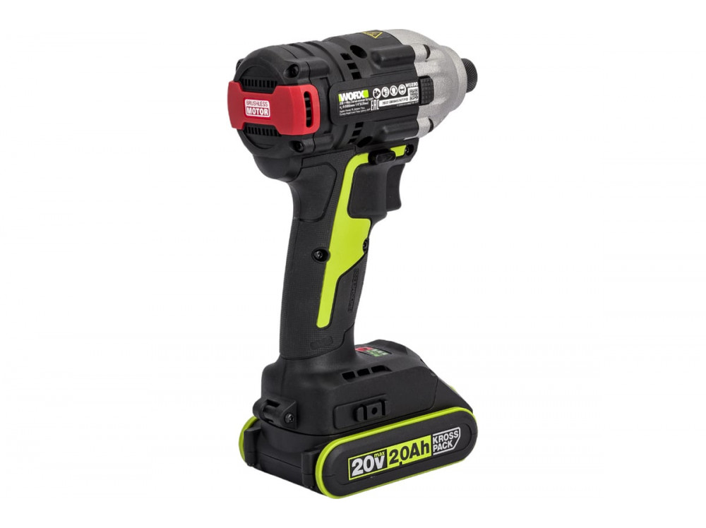 Винтоверт ударный аккумуляторный WORX Professional WU290.1 Винтоверт ударный аккумуляторный WORX Professional WU290.1