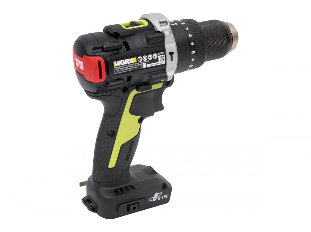 Дрель-шуруповерт ударная аккумуляторная WORX Professional WU373.91 Дрель-шуруповерт ударная аккумуляторная WORX Professional WU373.91