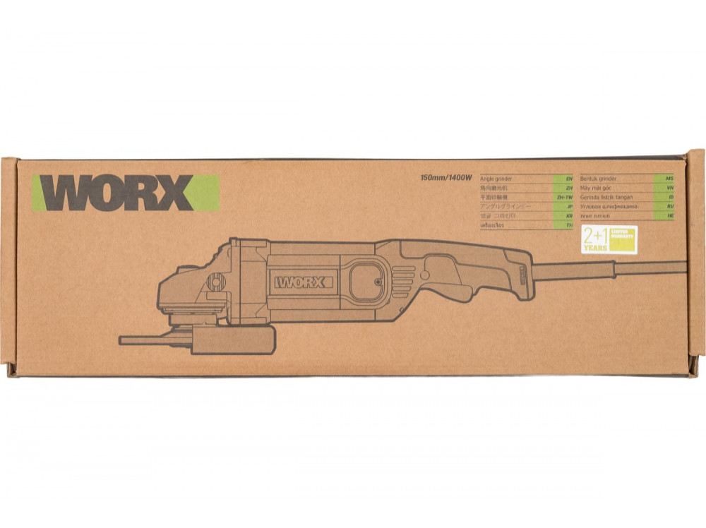 Угловая шлифмашина WORX Professional WU729 Угловая шлифмашина WORX Professional WU729