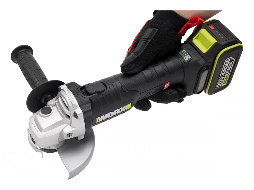 Угловая шлифмашина аккумуляторная WORX Professional WU809.3 Угловая шлифмашина аккумуляторная WORX Professional WU809.3