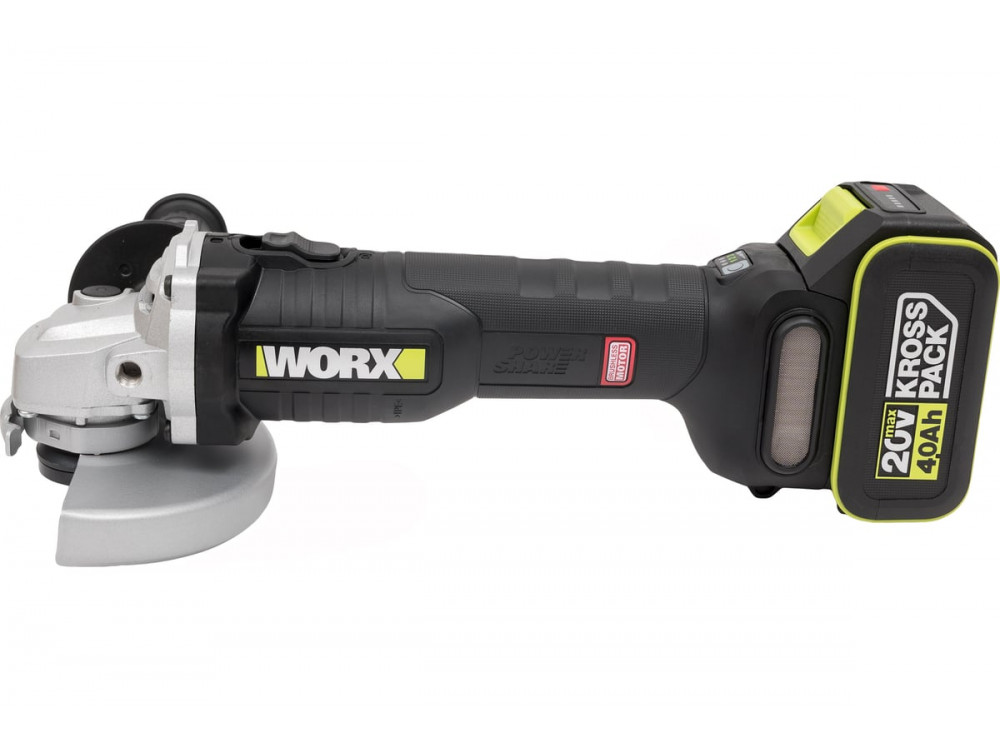 Угловая шлифмашина аккумуляторная WORX Professional WU809.3 Угловая шлифмашина аккумуляторная WORX Professional WU809.3
