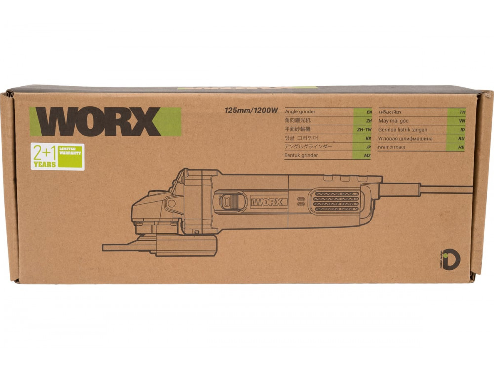 Угловая шлифмашина WORX Professional WU817 Угловая шлифмашина WORX Professional WU817