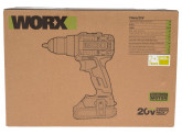 Дрель-шуруповерт аккумуляторная WORX Professional WU193.91