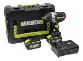 Гайковерт ударный аккумуляторный WORX Professional WU273.2