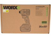 Винтоверт ударный аккумуляторный WORX Professional WU291