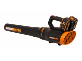 Воздуходувка аккумуляторная бесщеточная WORX WG581E, 40В, 4 Ач х2, двойное ЗУ 2x2A