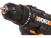 Дрель-шуруповерт аккумуляторная WORX WX100.2, 20В, 2Ач х2, ЗУ 0,4А, сумка