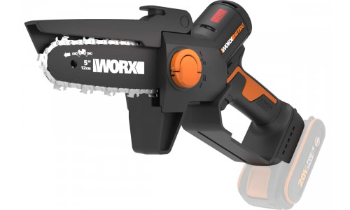 Пила аккумуляторная бесщёточная WORX WG325E.9, 20В, 12см, без АКБ и ЗУ