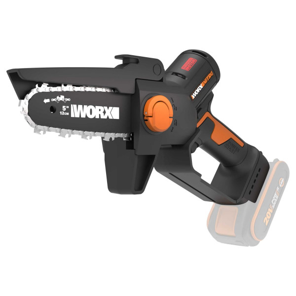 Пила аккумуляторная бесщёточная WORX WG325E.9, 20В, 12см, без АКБ и ЗУ