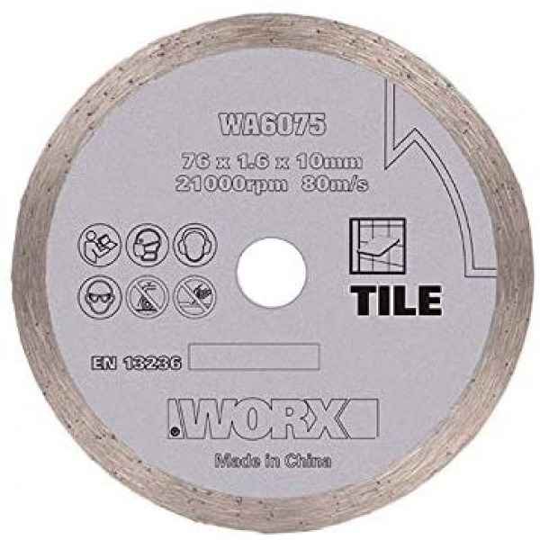 Алмазный пильный диск WORX WA6075