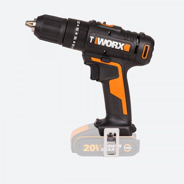 Дрель-шуруповерт ударная аккумуляторная WORX WX370.9