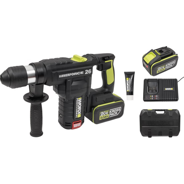 Перфоратор аккумуляторный WORX Professional WU399.2